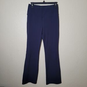 Halara | High Waist Flare Leggings Athleisure Workout Inner Pocket Gym Blue M